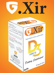 Джи.Ксир D3 10000 МЕ 30 таблеток