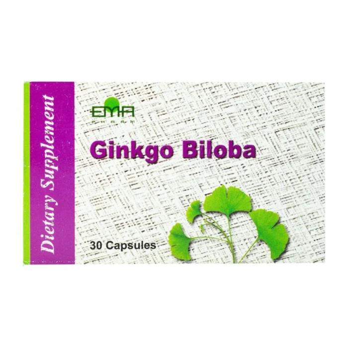 Ginkgo Biloba 30 Capsules Ginkgo Biloba 30 Capsules