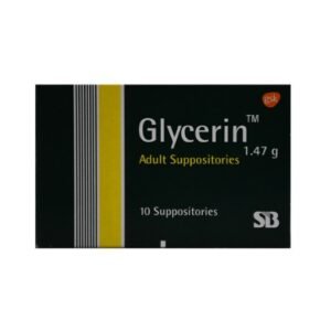 Glycerin Adult 10 Rectal Suppositories (Glaxo)