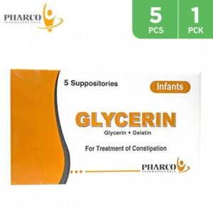 Glycerin Adult 5 Rectal Suppositories (Pharco)
