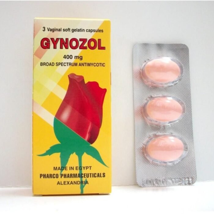 Gynozol 400mg 3 Vaginal Ovules