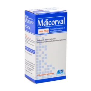 Mdicorval 200MCG6MCG 120 Doses