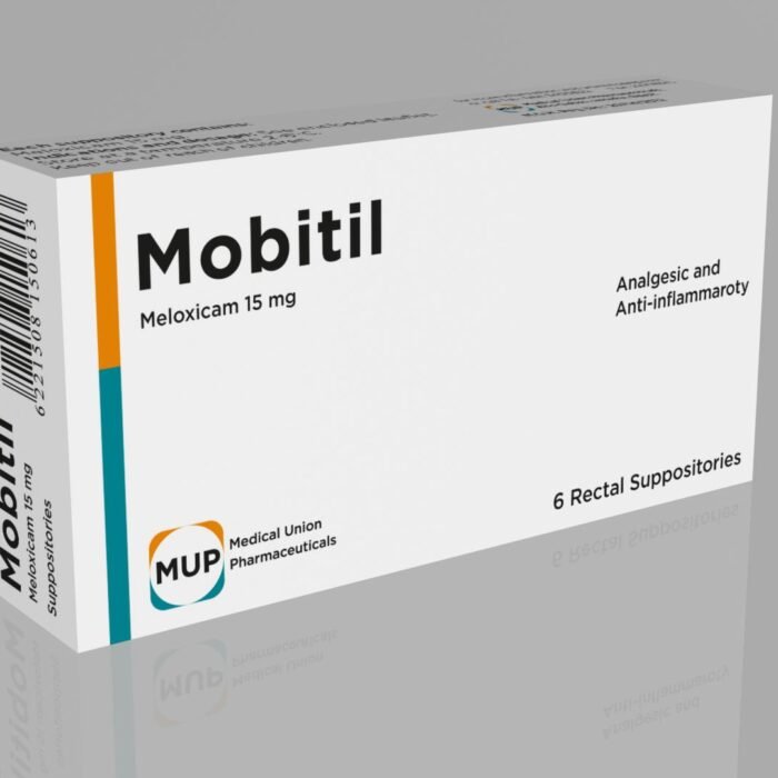 Mobitil 15mg 6 Rectal Suppositories