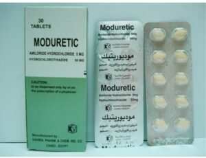 Moduretic 5\50mg 30 Tablets