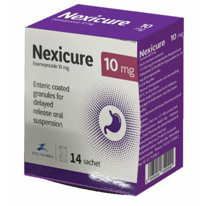 Nexicure 10mg 14 Sachets