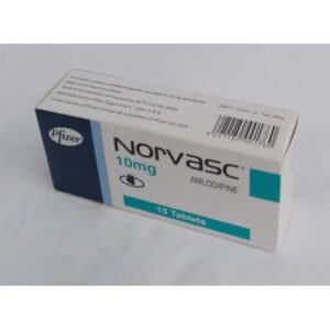 Norvasc 10mg 15 Tablets