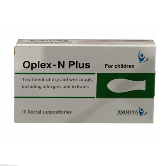 Oplex-N Plus 10 Rectal Suppositories