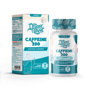 Органик Нейшн Кофеин 200мг 30 капсул