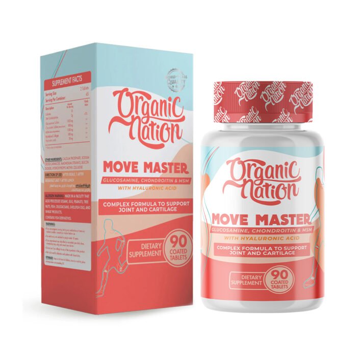 Organic Nation Move Master 90 Tablets