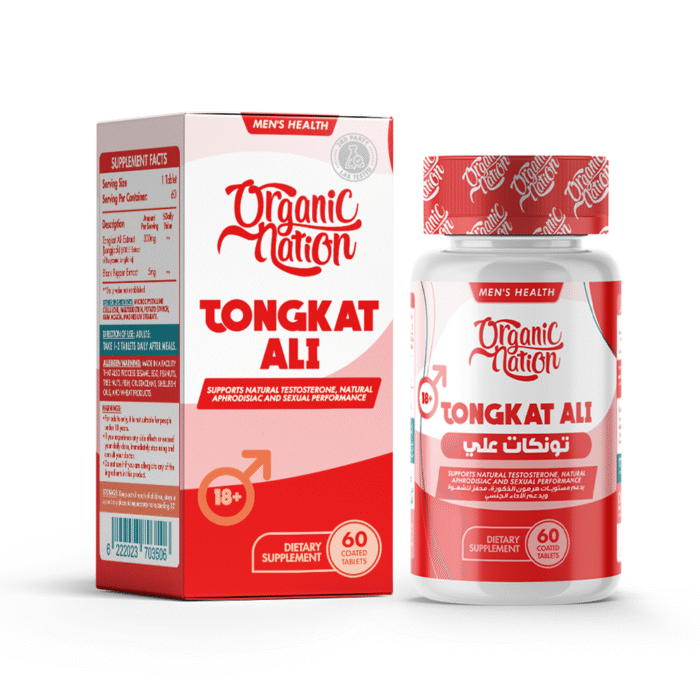 Organic Nation Tongkate Ali 60 Tablets