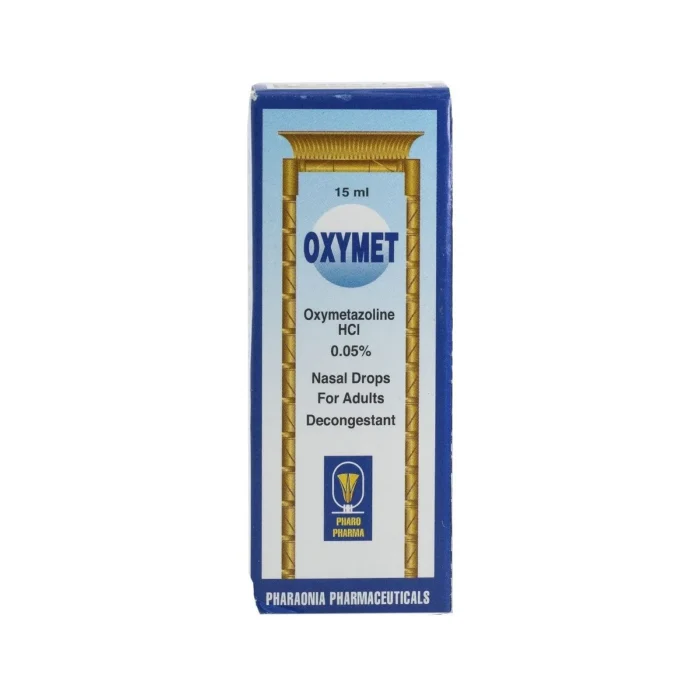 Oxymet 0.05% Adult Nasal Drops 15ml