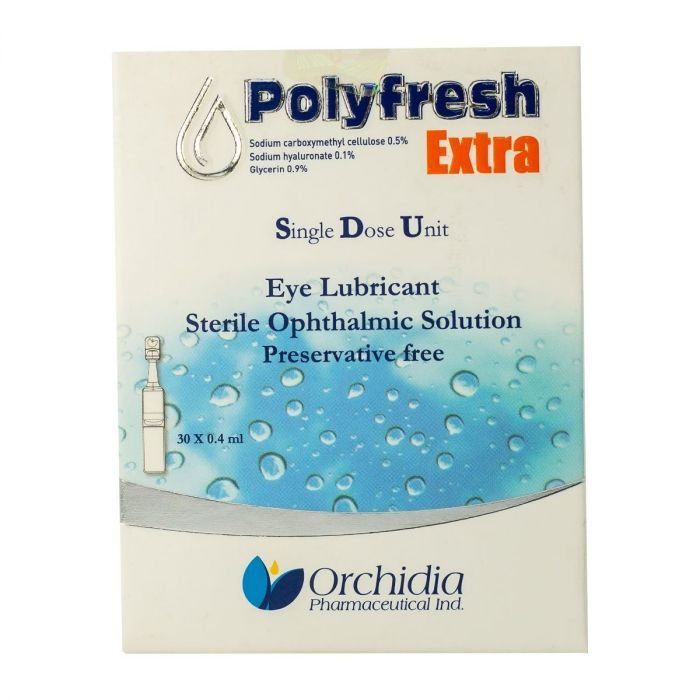 Polyfresh Extra Eye drops 30 Single Units Polyfresh Extra Eye drops 30 Single Units