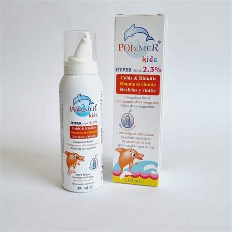 Polymer Kids Hypertonic 2.3% 100ml Nasal Spray Polymer Kids Hypertonic 2.3% 100ml Nasal Spray