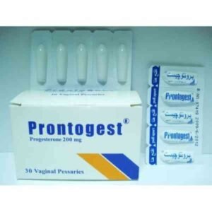 Prontogest 200mg 30 Vaginal Or Rectal Suppositories
