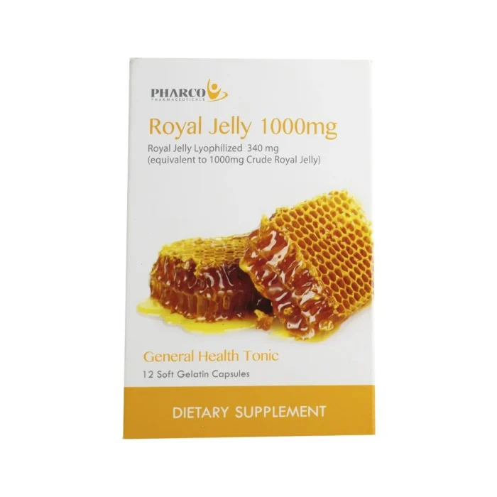 Royal Jelly 1000mg 12 Capsules