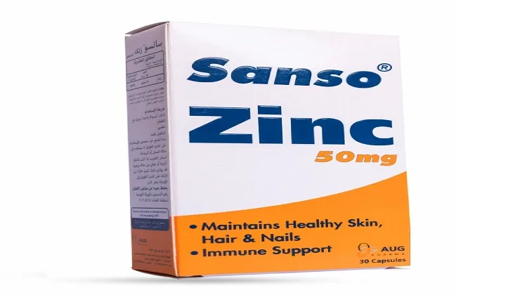Sanso Zinc 25mg 30 Capsules