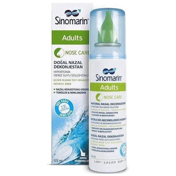 Sinomarin Adult Nasal Spray 125ml Sinomarin Adult Nasal Spray 125ml