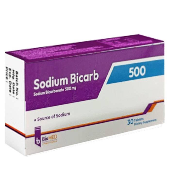 Sodium Bicard 500mg 30 Capsules Sodium Bicard 500mg 30 Capsules