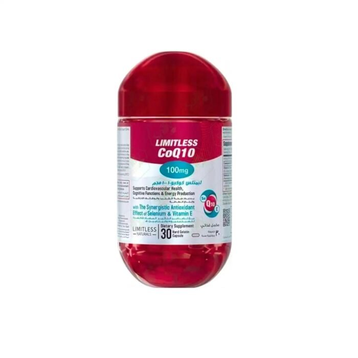 Limitless Co Q10 30 Capsules Limitless Co Q10 30 Capsules