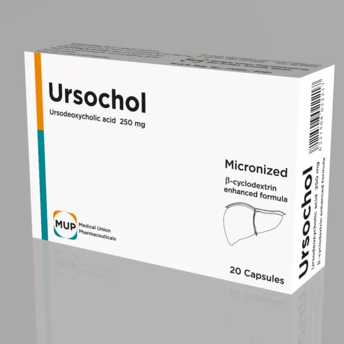 Ursochol 250mg 20 Capsules