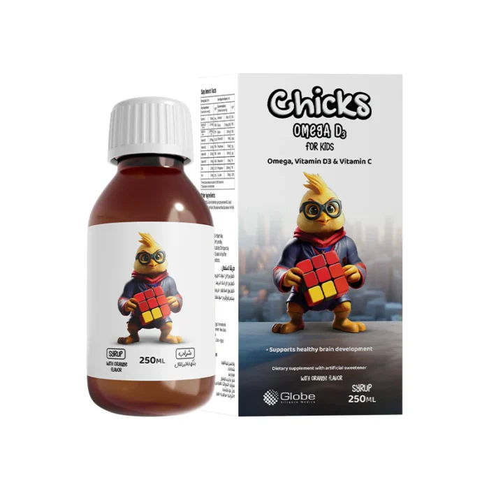 Chicks Omega D3 250 ml Syrup