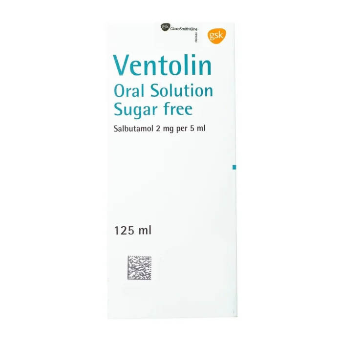 Ventolin 2mg-5ml Syrup 125ml