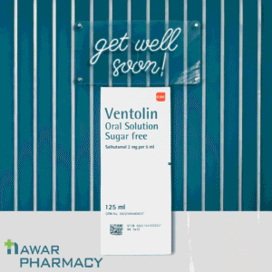 Ventolin 2mg/5ml Syrup 125ml