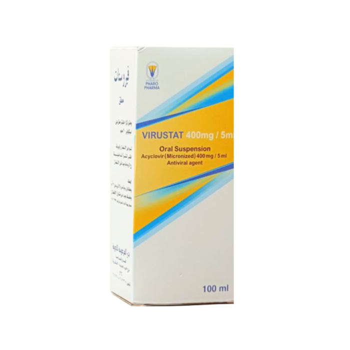 Virustat 400MG-5ML Suspension 100ml Virustat 400MG-5ML Suspension 100ml