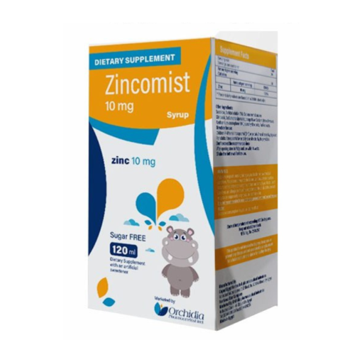 Zincomist 10mg-5ml Syrup 120ml Zincomist 10mg-5ml Syrup 120ml