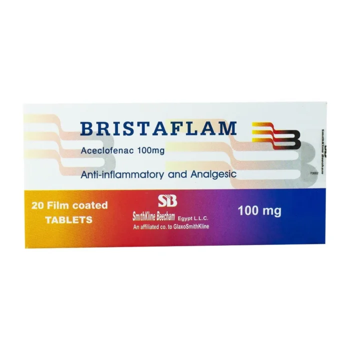 Bristaflam 100mg 20 Tablets