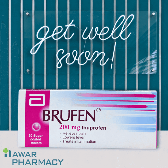 Brufen 200mg 30 tablets Brufen 200mg 30 tablets