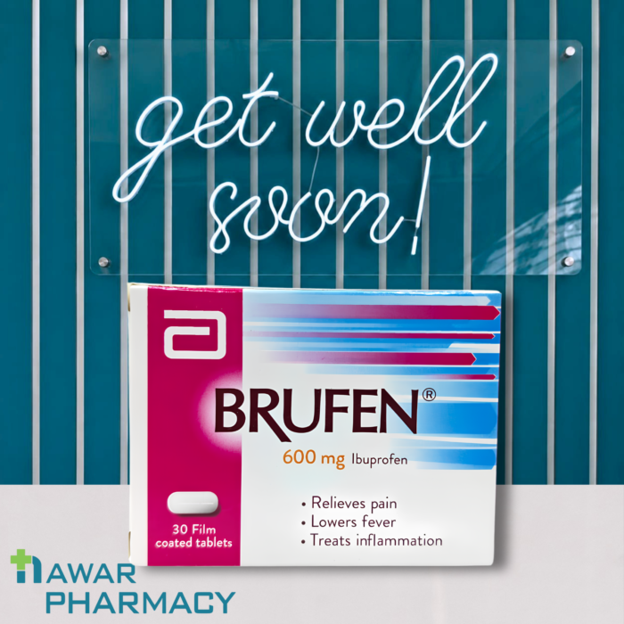 Brufen 600mg 30 tablets Brufen 600mg 30 tablets