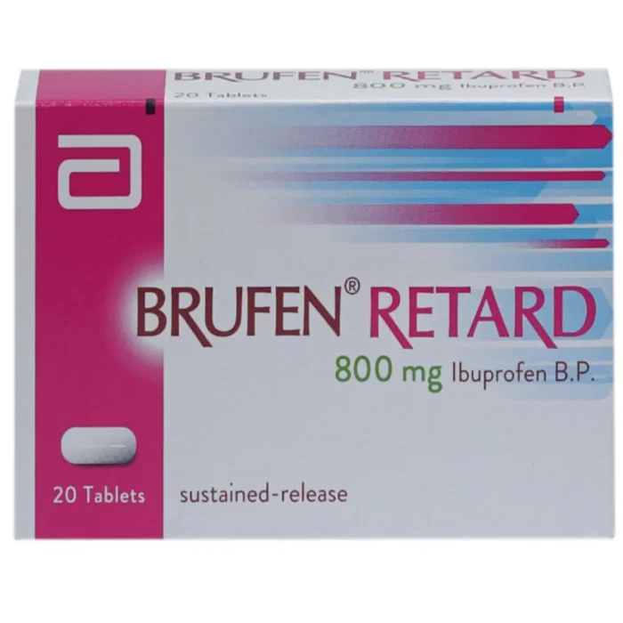 Brufen Retard 800mg 20 Tablets Brufen Retard 800mg 20 Tablets