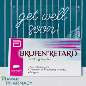 Brufen Retard 800mg 20 Tablets