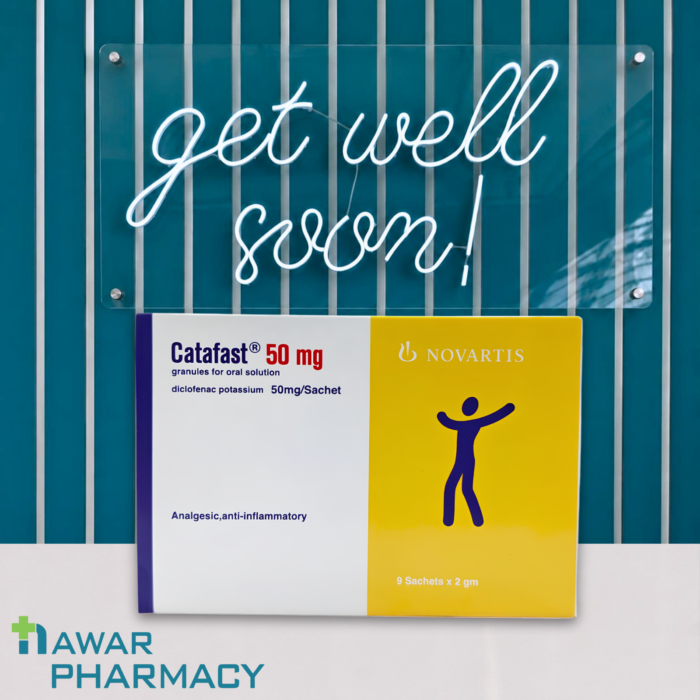 Catafast 50mg 9 sachets