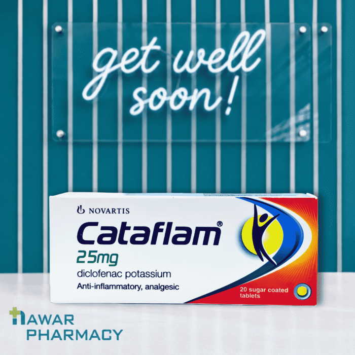 Cataflam 25mg 20 tablets Cataflam 25mg 20 tablets
