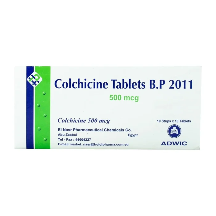 Colchicine 500mg 100 Tablets Colchicine 500mg 100 Tablets