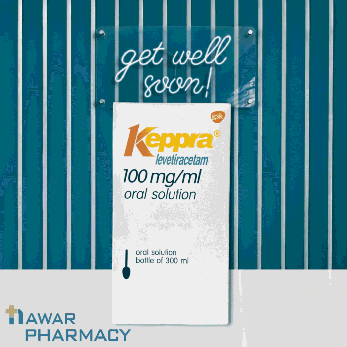 Keppra 100mgml 300ml