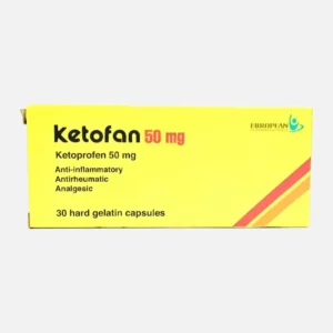 Ketofan 50mg 30 Capsules