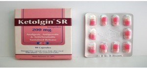 Ketolgin SR 200mg 10 Capsules