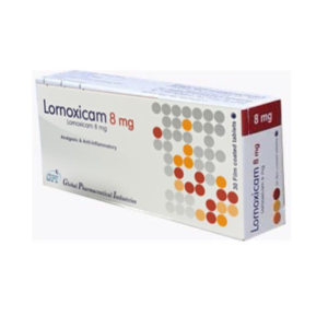 Lornoxicam 8mg 30 Tablets