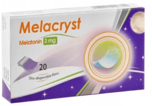 Melacryst 3mg 20 Oro-Dispersible Films
