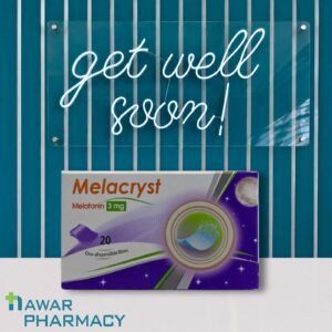 Melacryst 3mg 20 Oro-Dispersible Films
