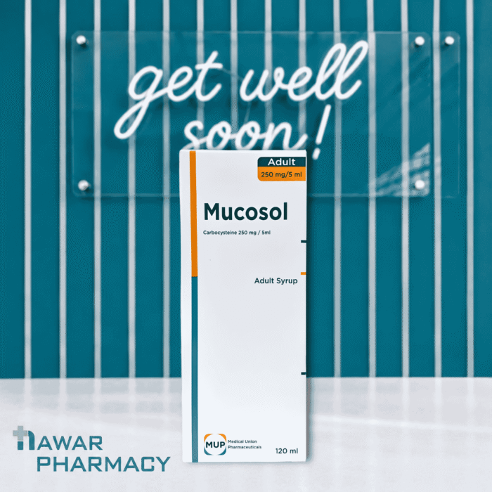 Mucosol adult syrup 120ml Mucosol adult syrup 120ml