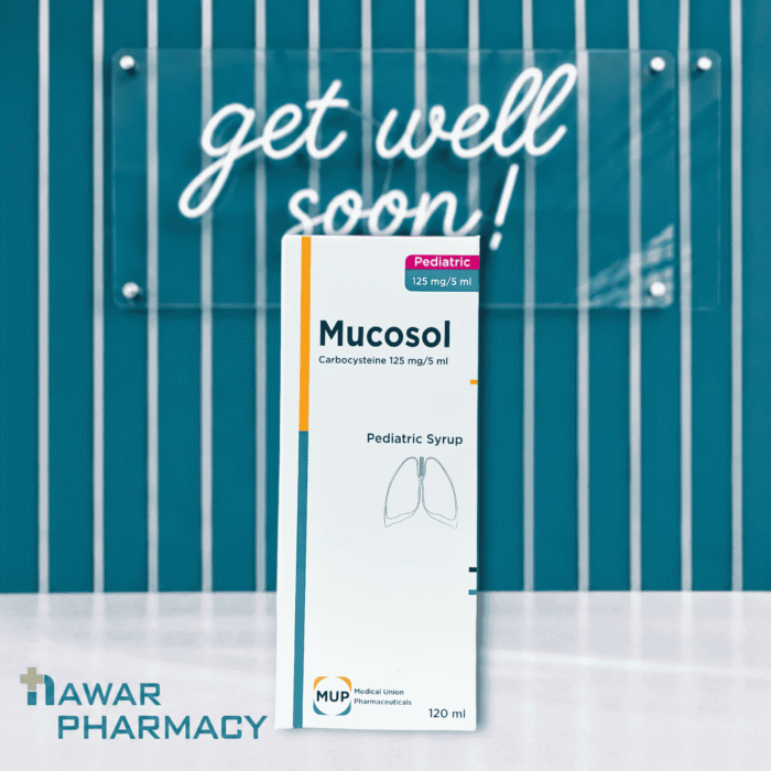 Mucosol pediatric syrup 120ml Mucosol pediatric syrup 120ml