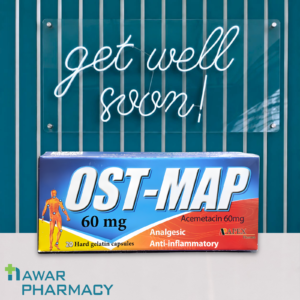 Ost-Map 60mg 20 Capsules
