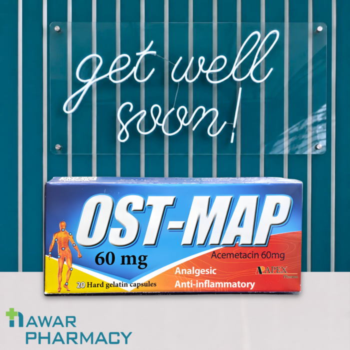 Ost-Map 60mg 20 capsules Ost-Map 60mg 20 capsules