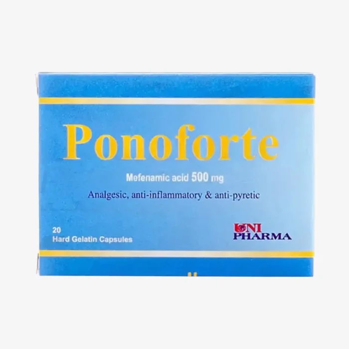 Ponoforte 500mg 20 Capsules