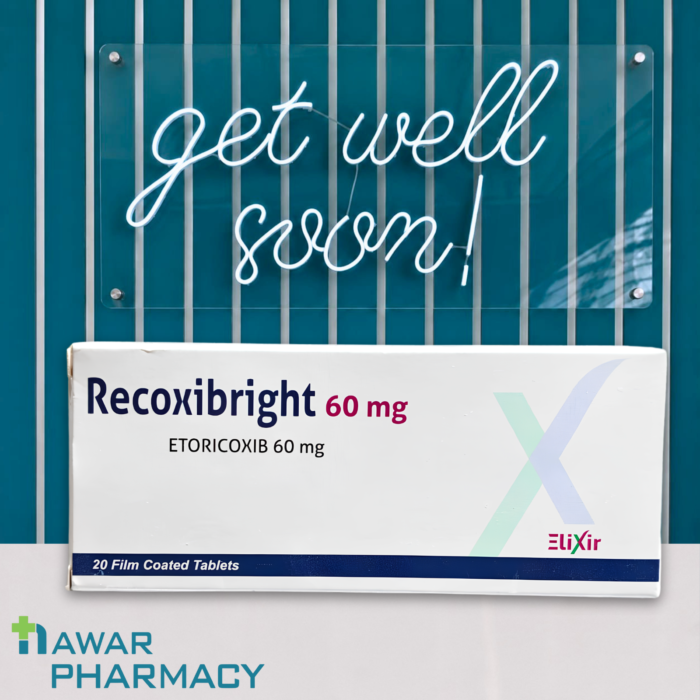 Recoxibright 60mg 20 tablets