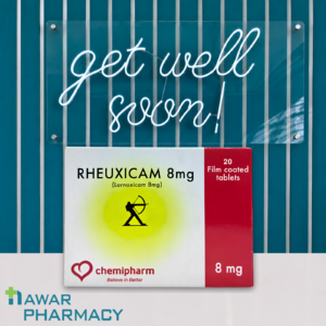 Rheuxicam 8mg 20 Tablets
